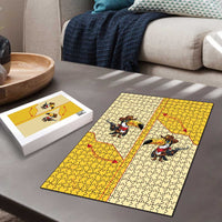 Western Yoke Puzzle Toucan Cowboy Style - Wonder Print Shop