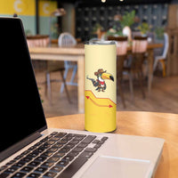 Western Yoke Skinny Tumbler Toucan Cowboy Style - Wonder Print Shop