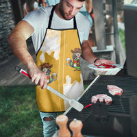 Western Yoke Apron Drunk Parrot Cowboy Style - Wonder Print Shop