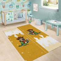 Western Yoke Area Rug Drunk Parrot Cowboy Style - Wonder Print Shop