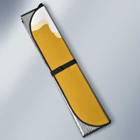 Western Yoke Auto Sun Shade Drunk Parrot Cowboy Style - Wonder Print Shop