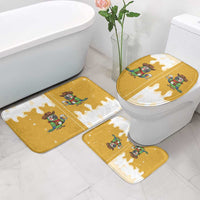 Western Yoke Bathroom Set Drunk Parrot Cowboy Style - Wonder Print Shop