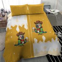 Western Yoke Bedding Set Drunk Parrot Cowboy Style - Wonder Print Shop