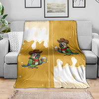Western Yoke Blanket Drunk Parrot Cowboy Style - Wonder Print Shop