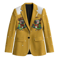 Western Yoke Blazer Drunk Parrot Cowboy Style - Wonder Print Shop