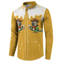 Western Yoke Button Sweatshirt Drunk Parrot Cowboy Style - Wonder Print Shop