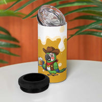 Western Yoke 4 in 1 Can Cooler Tumbler Drunk Parrot Cowboy Style - Wonder Print Shop