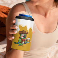 Western Yoke 4 in 1 Can Cooler Tumbler Drunk Parrot Cowboy Style - Wonder Print Shop