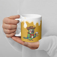 Western Yoke Ceramic Mug Drunk Parrot Cowboy Style - Wonder Print Shop