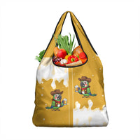 Western Yoke Grocery Bag Drunk Parrot Cowboy Style - Wonder Print Shop