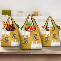 Western Yoke Grocery Bag Drunk Parrot Cowboy Style - Wonder Print Shop