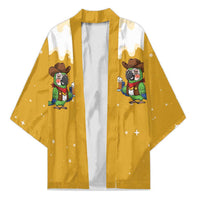 Western Yoke Kimono Drunk Parrot Cowboy Style - Wonder Print Shop