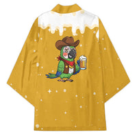 Western Yoke Kimono Drunk Parrot Cowboy Style - Wonder Print Shop