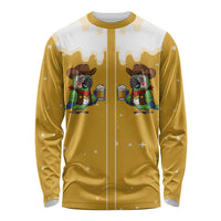 Western Yoke Long Sleeve Shirt Drunk Parrot Cowboy Style - Wonder Print Shop