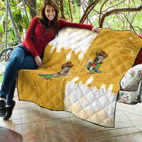Western Yoke Quilt Drunk Parrot Cowboy Style - Wonder Print Shop