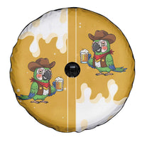 Western Yoke Spare Tire Cover Drunk Parrot Cowboy Style - Wonder Print Shop