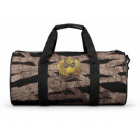 African Halloween Egypt Mummy Wrap Duffle Bag Golden Winged Scarab Badge