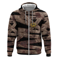 African Halloween Egypt Mummy Wrap Hoodie Golden Winged Scarab Badge