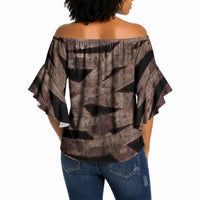 African Halloween Egypt Mummy Wrap Off Shoulder Wrap Waist Top Golden Winged Scarab Badge