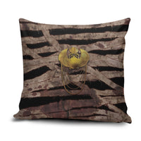 African Halloween Egypt Mummy Wrap Pillow Cover Golden Winged Scarab Badge