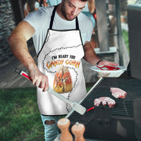Halloween Ready For Candy Corn Apron Creepy Ant Trail