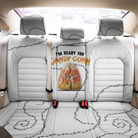 Halloween Ready For Candy Corn Back Car Seat Cover Creepy Ant Trail