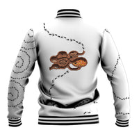Halloween Ready For Candy Corn Baseball Jacket Creepy Ant Trail