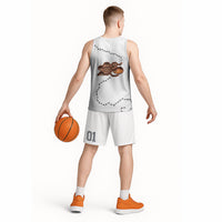 Halloween Ready For Candy Corn Basketball Jersey Creepy Ant Trail