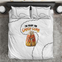 Halloween Ready For Candy Corn Bedding Set Creepy Ant Trail