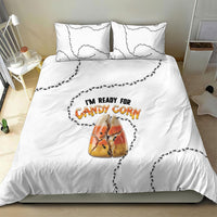Halloween Ready For Candy Corn Bedding Set Creepy Ant Trail
