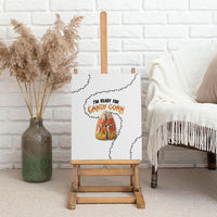 Halloween Ready For Candy Corn Canvas Wall Art Creepy Ant Trail