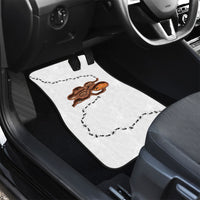 Halloween Ready For Candy Corn Car Mats Creepy Ant Trail