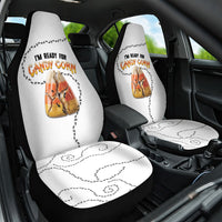 Halloween Ready For Candy Corn Car Seat Cover Creepy Ant Trail