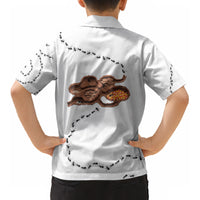 Halloween Ready For Candy Corn Kid Hawaiian Shirt Creepy Ant Trail