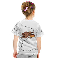 Halloween Ready For Candy Corn Kid T Shirt Creepy Ant Trail