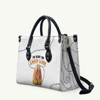 Halloween Ready For Candy Corn Leather Bag Creepy Ant Trail
