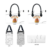 Halloween Ready For Candy Corn Leather Bag Creepy Ant Trail