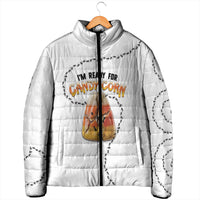 Halloween Ready For Candy Corn Padded Jacket Creepy Ant Trail