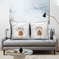 Halloween Ready For Candy Corn Pillow Cover Creepy Ant Trail