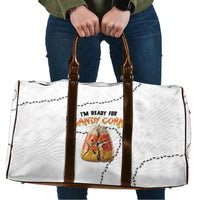 Halloween Ready For Candy Corn Travel Bag Creepy Ant Trail