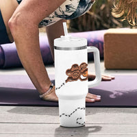 Halloween Ready For Candy Corn Tumbler With Handle Creepy Ant Trail