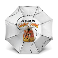 Halloween Ready For Candy Corn Umbrella Creepy Ant Trail