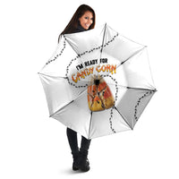 Halloween Ready For Candy Corn Umbrella Creepy Ant Trail