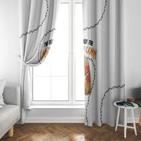 Halloween Ready For Candy Corn Window Curtain Creepy Ant Trail