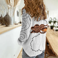 Halloween Ready For Candy Corn Women Casual Shirt Creepy Ant Trail