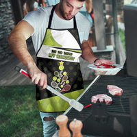 Tennis Christmas Apron Ho Ho Hold My Racquet - Wonder Print Shop