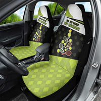Tennis Christmas Car Seat Cover Ho Ho Hold My Racquet - Wonder Print Shop