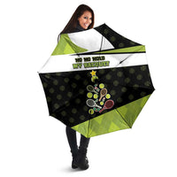 Tennis Christmas Umbrella Ho Ho Hold My Racquet - Wonder Print Shop