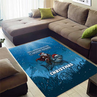 Merry Sharkmas Area Rug I Am Dreaming Of A Great White Christmas - Wonder Print Shop