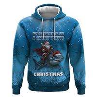 Merry Sharkmas Hoodie I Am Dreaming Of A Great White Christmas - Wonder Print Shop